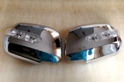 Накладка на зеркало. Toyota Kluger V, ACU20W, ACU25W, MCU20W, MCU25W, MHU28W Двигатели: 1MZFE, 2AZFE, 3MZFE. Под заказ