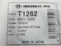 Сальник насоса масляного. Toyota: Crown, Celica, Corolla II, Cresta, Grand Hiace, Hiace, Kijang, Cressida, Sprinter, Dyna, Coaster, Corona, Vios, Toyo...