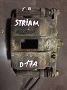 Суппорт тормозной. Honda Stream, RN4, RN2, RN3, RN1 Двигатель D17A