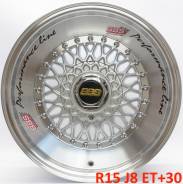 BBS RS. 8.0x15, 4x100.00, 4x114.30, ET30, ЦО 73,1 мм.