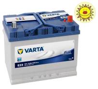 Varta. 70 А.ч., Обратная (левое), производство Европа