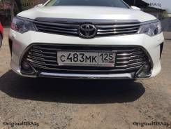 Накладка на бампер. Toyota Camry, ACV51, ASV50, ASV51, AVV50 Двигатели: 1AZFE, 2ARFE, 2ARFXE, 6ARFSE
