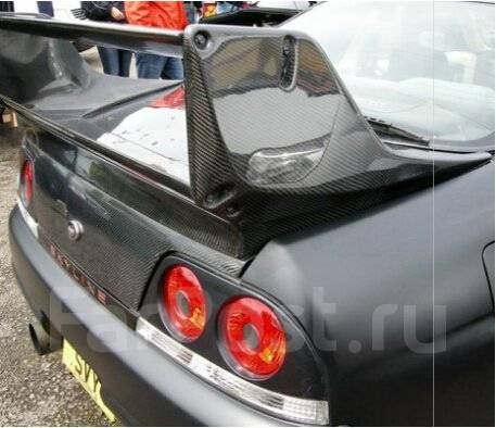 Спойлер JUN WING на Nissan Skyline R33 купе купить во Владивостоке по ...