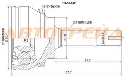 Шрус наружний TO-87A48 TY Avensis AT25#, 1AZ-2AZFSE, 03-08 TO-87A48 43420-05332 43410-05381 43420-05360 43420-05331 43410-05420