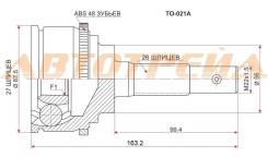 Шрус наружний TO-18A48 ( TO-021A ) Previa TCR/CXR2#/TownAce Noah #R50 4WD 2TZ/3S/3C-T 90-03 TO-18A48 TO-021A 43410-28020 43410-28050 43410-28060 43410...