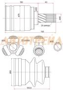 Шрус внутренний NISSAN SUNNY B1# 90-04 / PULSAR N1# 90-00 / WINGROAD / AD Y110 / 11 90-04 / A NI-710 39711-02A05
