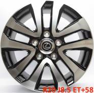 Lexus. 8.5x20, 5x150.00, ET58, ЦО 110,1 мм.