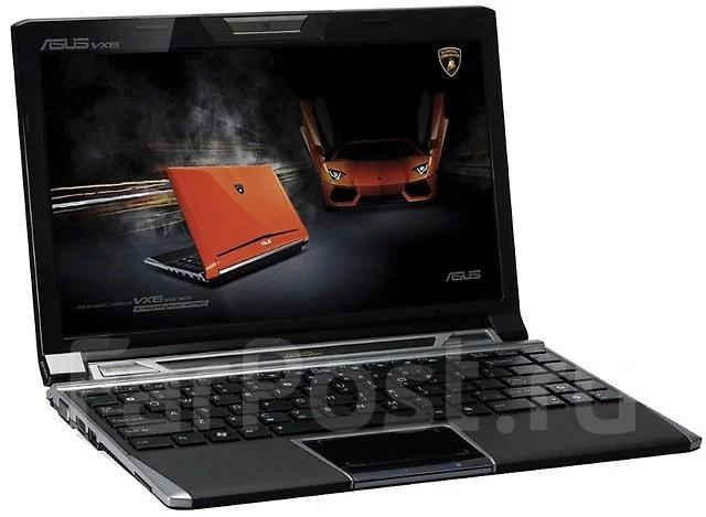 Asus Eee PC VX6 Lamborghini. 12", 1,4����, ��� 4 ��, ���� 500���, WiFi: 1, Bluetooth: 1, ����������� �� 4��. ����
