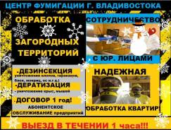 Уничтожение насекомых.