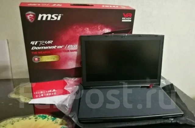 MSI GT. 17.3", 2,6����, ��� 8 ��, ���� 1 000���, WiFi: 1, Bluetooth: 1 ����