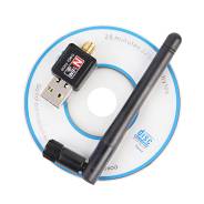 Безпроводной Mini USB Wifi адаптер 150Mbps 2dB WiFi антена