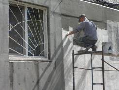 Утепление и звукоизоляция стен подъезда.
