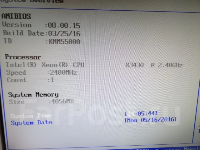 Intel Xeon X3430 ����