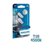 Светодиод 12V T10 Philips 4500К