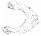 Рычаг подвески. Honda Accord, CF5, CF4, CF7, CF6, CF3, CF2