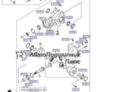 Подшипник. Hyundai ix55 Hyundai Santa Fe Hyundai ix35 Hyundai Tucson Kia Sportage