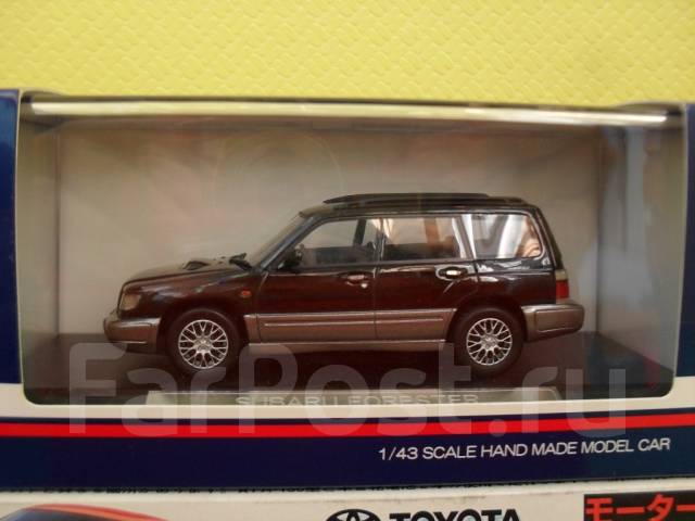 Масштабная модель Subaru Forester T/tb 1997 (Hi-Story), всем, новый, в  наличии. Цена: 4 200₽ во Владивостоке