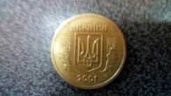 Украина 1 гривна 2001 год