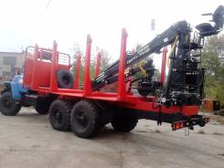 Урал 4320. Сортиментовоз УРАЛ 4320 с г/м ОМТЛ-70-02, 11 000 куб. см., 7 400 кг.