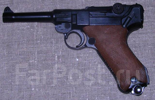 Люгер Парабеллум П08(Luger Parabellum P08) сигнальная (шумовая) модель ...