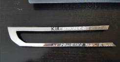 Молдинг решетки радиатора. Kia Sportage