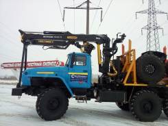 Урал 55571. Лесовоз с гидроманипулятором VM-10 (285 л. с. ). Новый. Цена, 6 650 куб. см., 12 000 кг.