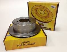 Диск тормозной. Toyota Land Cruiser, FZJ80, HDJ80, HDJ81, HZJ80, HZJ81 Двигатели: 1HZ, 1HDT, 1FZFE, 1HDFT, 1FZF