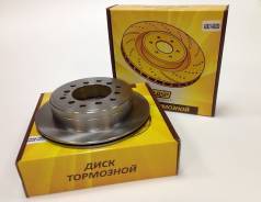 Диск тормозной. Toyota: Hilux Surf, 4Runner, GX470, Land Cruiser, Land Cruiser Prado, Sequoia, FJ Cruiser Lexus GX470, UZJ120 Двигатели: 5VZFE, 2LT, 2...