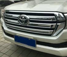 Накладка на Решетку хром LAND Cruiser 200 2016. Toyota Land Cruiser. Под заказ