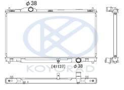 РАДИАТОР ОХЛАЖДЕН 3 AT (KOYO) LEXUS GS300/430 (05-) GS300