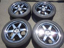 RAYS VOLK RACING. 8.0x18, 5x114.30, ET40, ЦО 73,1 мм.