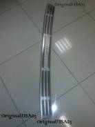 Накладка на бампер. Toyota Land Cruiser Prado, GRJ120, GRJ120W, GRJ121, GRJ121W, GRJ125, GRJ125W, KDJ120, KDJ120W, KDJ121, KDJ121W, KDJ125, KDJ125W, K...