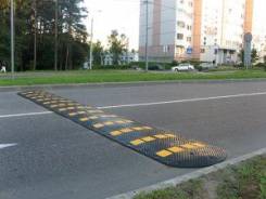 Лежачий полицейский искусственная дорожная неровность ИДН500 18 метров