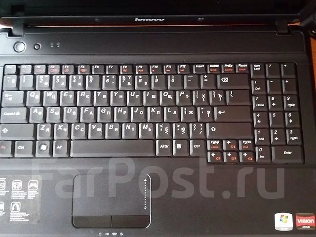Lenovo G555. 15.6", 2,2����, ��� 2048 ��, ���� 250���, WiFi: 1, ����������� �� 3��. ����