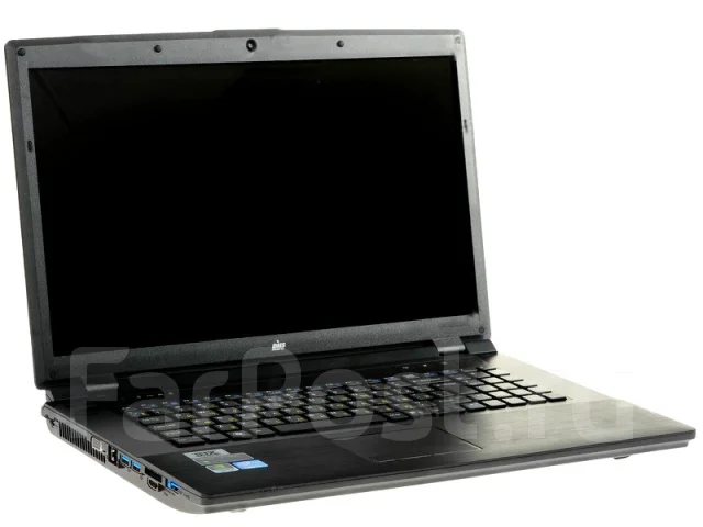DNS Gamer. 17.3", 2,4����, ��� 8 ��, ���� 1 000���, WiFi: 1, Bluetooth: 1, ����������� �� 2��. ����