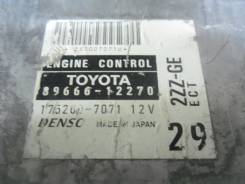Блок управления двс. Toyota Corolla Fielder, ZZE123 Toyota Allex, ZZE123 Toyota WiLL VS, ZZE128 Toyota Corolla Runx, ZZE123 Двигатель 2ZZGE