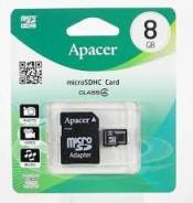 MicroSDHC. 8 Гб