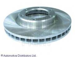 Диск тормозной. Mazda Chante Toyota Land Cruiser, FZJ80, HDJ80, HDJ81, HZJ80, HZJ81 Двигатели: 1HZ, 1HDT, 1FZFE, 1HDFT, 1FZF