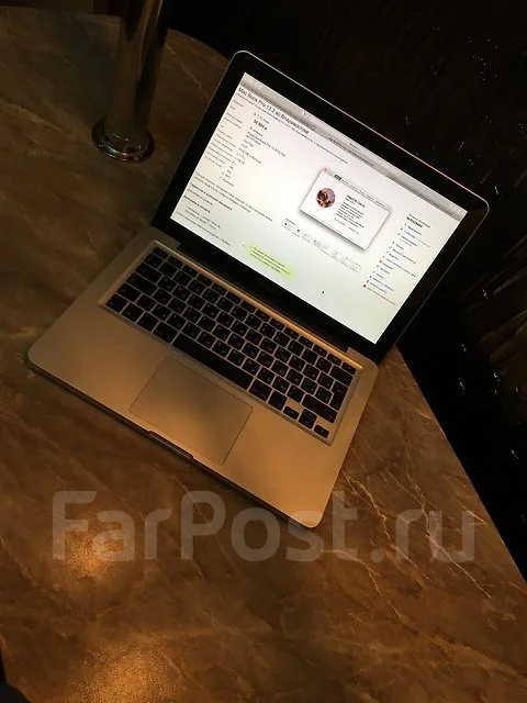 Apple MacBook Pro 13 2012 Mid. 13.3", 3,1����, ��� 8 ��, ���� 1 128���, WiFi: 1, Bluetooth: 1, ����������� �� 8��. ����