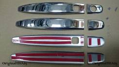 Накладка на ручки дверей. Toyota Land Cruiser Prado, TRJ125, RZJ120, LJ125, KDJ125, GRJ120, TRJ120W, KZJ120, KDJ121, RZJ125, VZJ120, RZJ120W, KDJ120W...