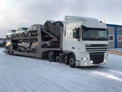 DAF XF 105. Продам DAF XF105.410 автовоз, 12 902 куб. см., 28 000 кг.