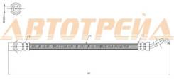 Шланг тормозной Toyota Mark2 / Cresta / Chaser 92-00 KH-43735 передний (колесо) BH-291 KH-43735 ST-90947-02735 90947-02735 90947-02884, 90947-02886, 9...