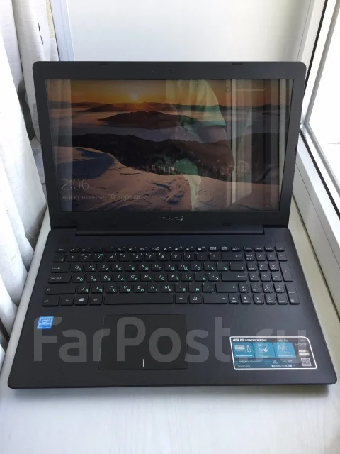Asus X553MA. 15.6", 2,2����, ��� 4 ��, ���� 512���, WiFi: 1, Bluetooth: 1, ����������� �� 6��. ����