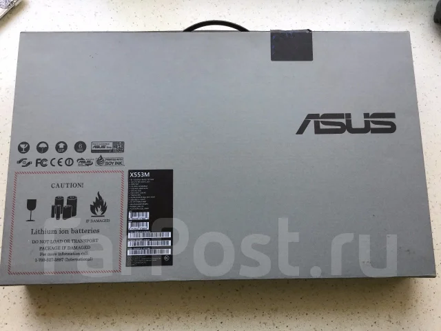 Asus X553MA. 15.6", 2,2����, ��� 4 ��, ���� 512���, WiFi: 1, Bluetooth: 1, ����������� �� 6��. ����