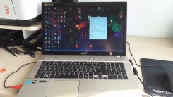 Acer Aspire V3-772G. 17.3", 3,2����, ��� 8 ��, ���� 1 000���, WiFi, Bluetooth, ����������� �� 2��. ����