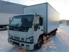 Isuzu NQR. Промтоварный фургон , 5 193 куб. см., 4 350 кг.