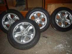 Продам летние колеса 225/60-17 Yokoyama Geolandr на штампах Subaru. 7.0x17 5x110.00