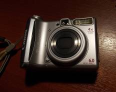 Canon PowerShot. 6 - 6.9 Мп, зум: 4х