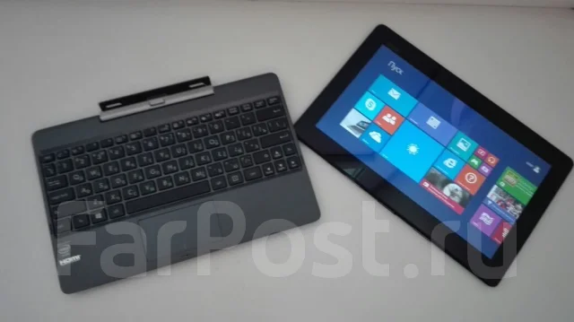 Asus Transformer Book T100TA. 10.1", 1,8����, ��� 2048 ��, ���� 32���, WiFi: 1, Bluetooth: 1 ����
