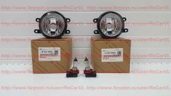 Фара противотуманная. Toyota: Corolla, Corolla Verso, Yaris, Corolla Rumion, RAV4, Noah, Coaster, Vitz, XA, Ractis, Wish, Highlander, Sai, Auris, Coro...